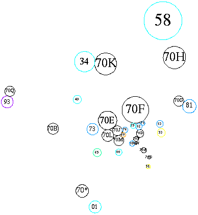 [Schematic of subareas and related areas]